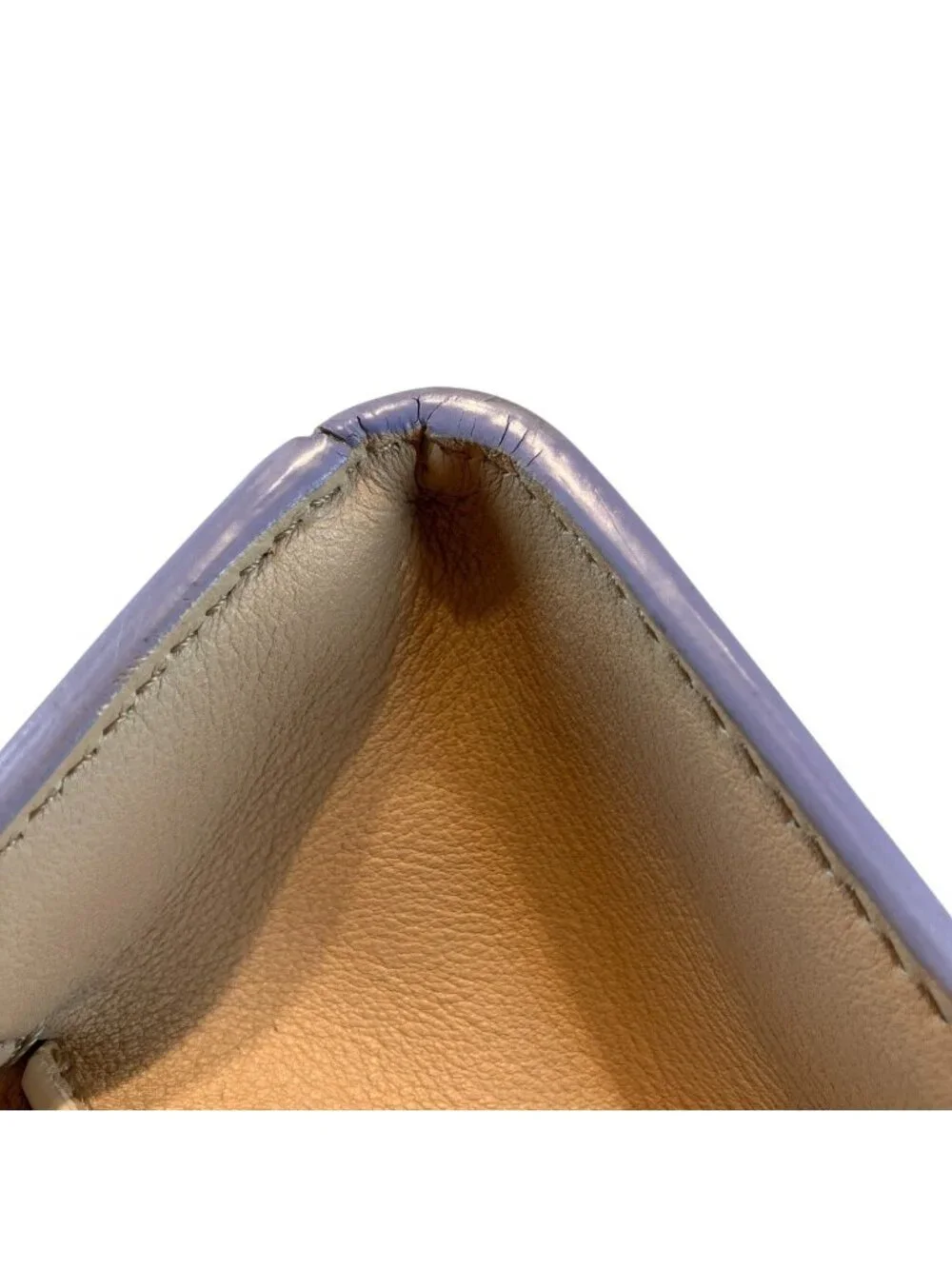 Fendi Handbag Leather Beige